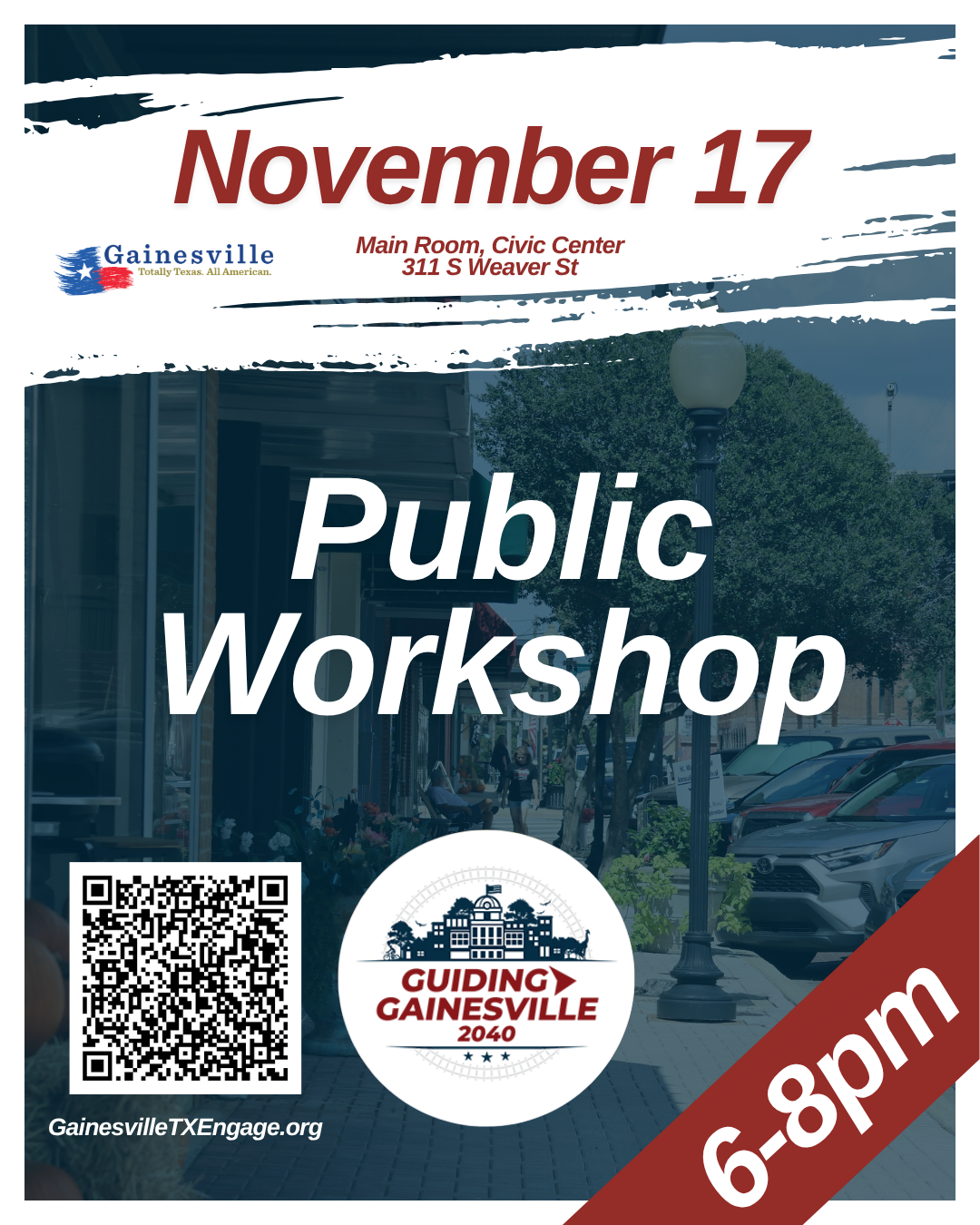 Nov 17 Workshop Downtown