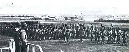 Military Parade at Camp Howze