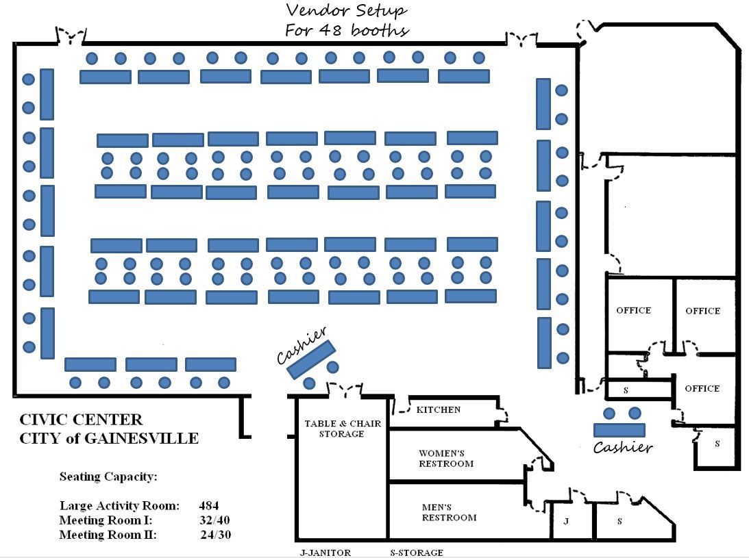 Vendor Booth Layout