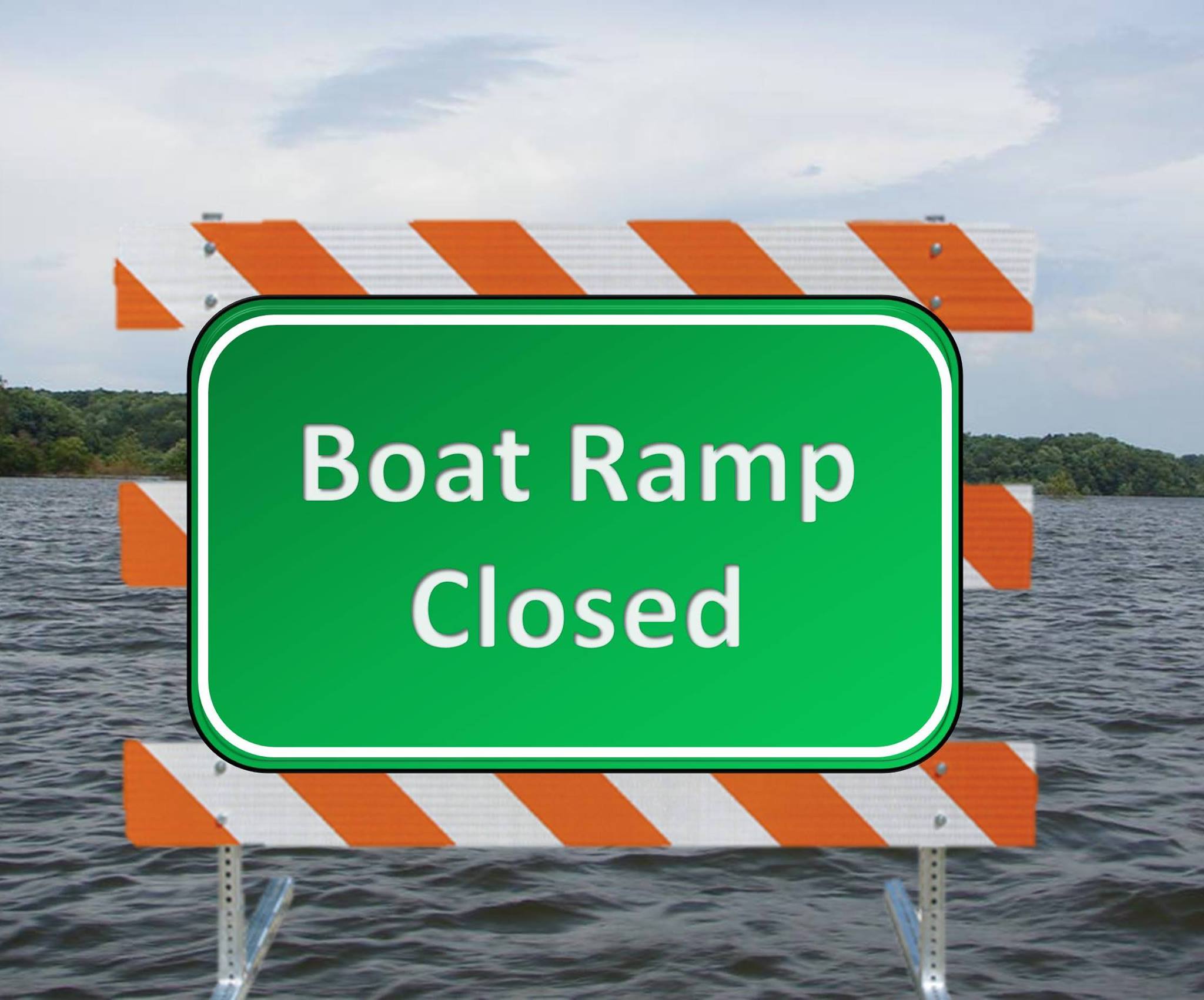 Boat Ramp Sign
